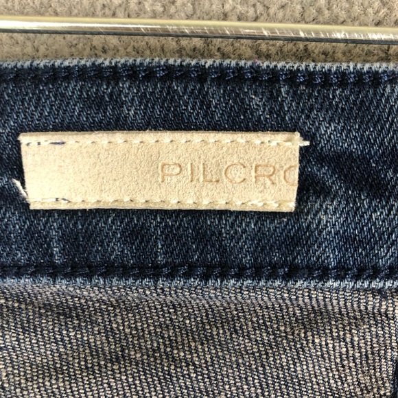 Anthropologie Pilcro Flare Denim Jeans With Pockets Size 28 - Picture 5 of 11